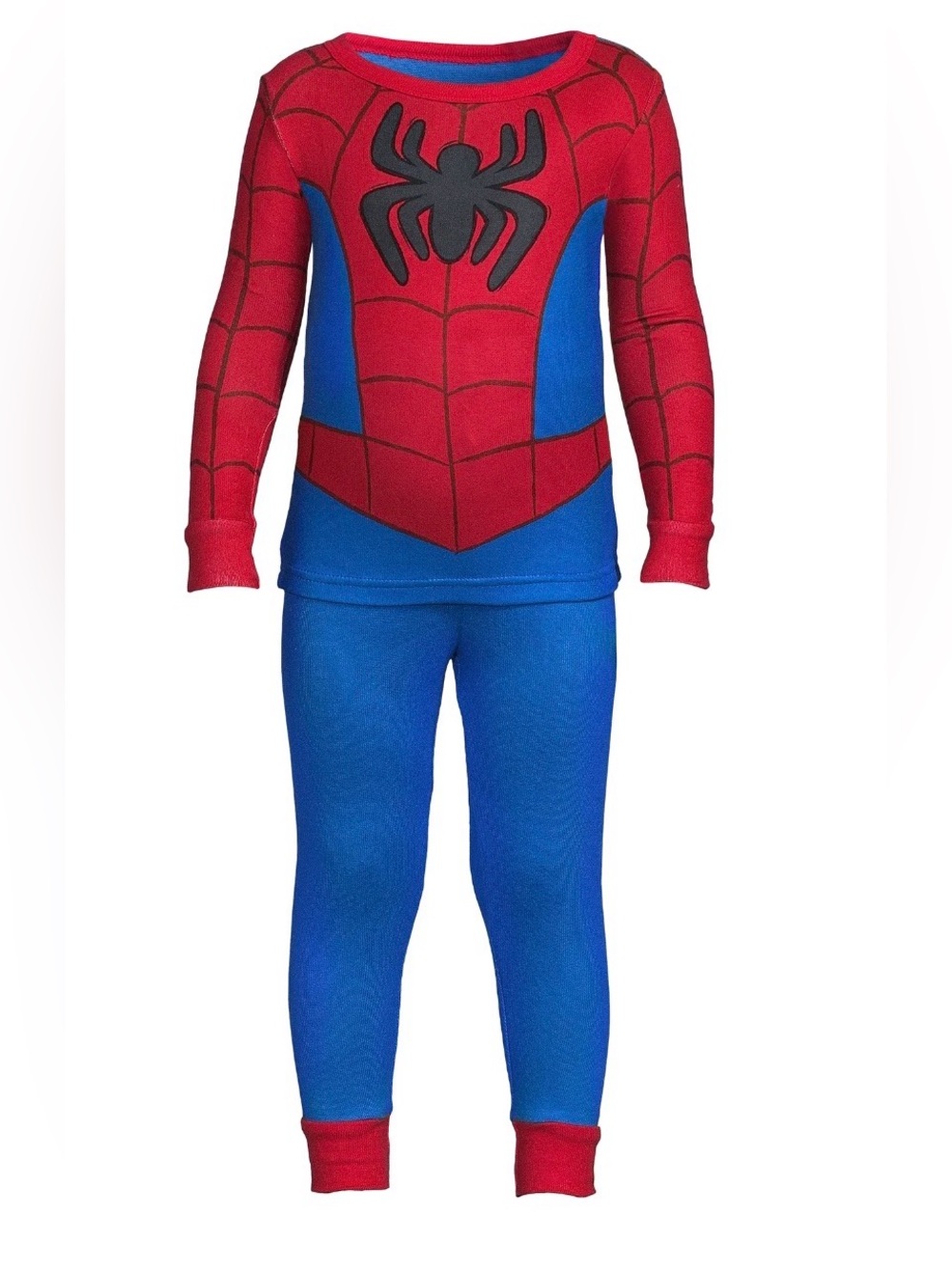 NWT-Marvel 4T Spiderman Toddler Boy’s 2-Piece Cosplay Sleepwear Set